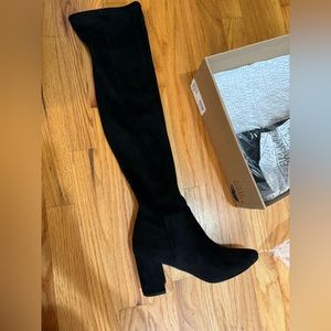 Steve Madden Suede over the kneee boots